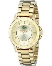 Lacoste 2000850 Madeira Gold Tone Stainless Steel Watch