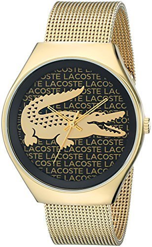 Lacoste 2000873 Valencia Gold Tone Steel Watch, $74,469 | Amazon.com | Lookastic