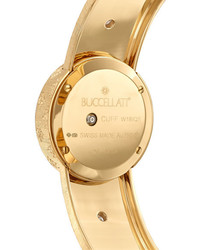 Buccellati Macri 24mm 18 Karat Gold And Diamond Watch