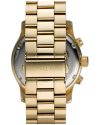 Michael Kors Michl Kors Large Runway Chronograph Bracelet Watch 45mm