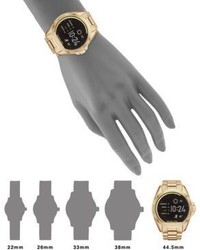 Michael Kors Michl Kors Michl Kors Access Bradshaw Goldtone Stainless Steel Touchscreen Smartwatch