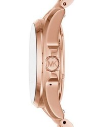 Michael Kors Michl Kors Michl Kors Access Bradshaw Rose Goldtone Stainless Steel Touchscreen Smartwatch