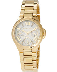 MICHAEL Michael Kors Michl Michl Kors 33mm Camille Chronograph Bracelet Watch Gold