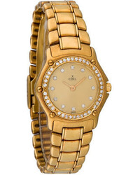 Ebel Mini 18k Diamond Quartz Watch