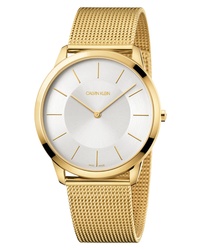 Calvin Klein Minimal Mesh Bracelet Watch