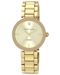 Anne Klein Mirror Bezel Bracelet Watch 32mm