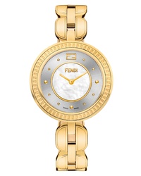 Fendi My Way Genuine Fox Fur Bracelet Watch
