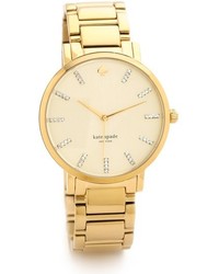 Kate Spade New York Gramercy Grand Watch With Crystal Markers