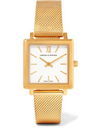 Larsson & Jennings Norse Gold Plated Watch One Size