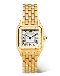 Cartier Panthre De 27mm Medium 18 Karat Gold Watch
