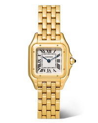 Cartier Panthre De Small 22mm 18 Karat Gold Watch