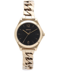 DKNY Parsons Three Hand Stainless Steel Watch