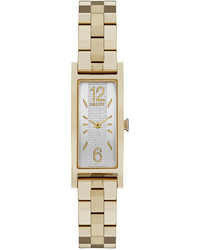 DKNY Pelham Gold Tone Stainless Steel Bracelet Watch 16x30mm Ny2428