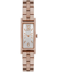 DKNY Pelham Rose Gold Tone Stainless Steel Bracelet Watch 16x30mm Ny2429