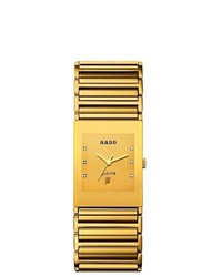 Rado Integral Gold Tone Watch R20790732