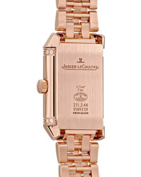 Jaeger-LeCoultre Reverso Classic Duetto Small 21mm Gold And Diamond Watch