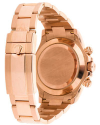 Rolex 18k Rose Gold Daytona Watch