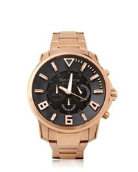 Tendence Bunker Rose Gold Watch