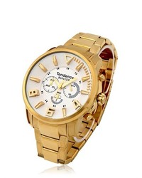 Tendence Bunker Yellow Gold Watch