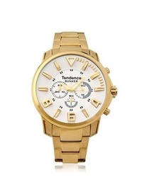 Tendence Bunker Yellow Gold Watch