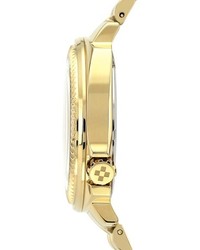 Vince Camuto Textured Bezel Bracelet Watch 44mm