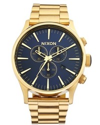 Nixon The Sentry Chronograph Bracelet Watch 42mm