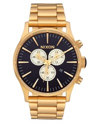 Nixon The Sentry Chronograph Bracelet Watch