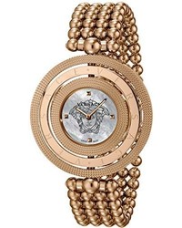 Versace Vqt040015 Eon Rose Gold Ion Plated Stainless Steel Watch
