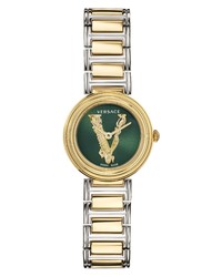 Versace Virtus Round Bracelet Watch