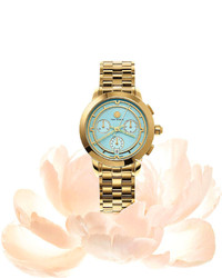 Tory Burch Watches 37mm Tory Chronograph Golden Bracelet Watch