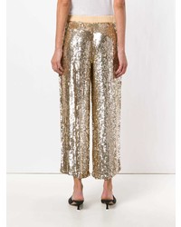 P.A.R.O.S.H. Drawstring Sequin Trousers