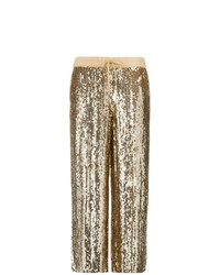 P.A.R.O.S.H. Drawstring Sequin Trousers