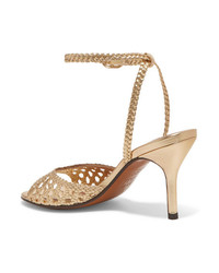 Souliers Martinez Arenales Woven Leather Sandals