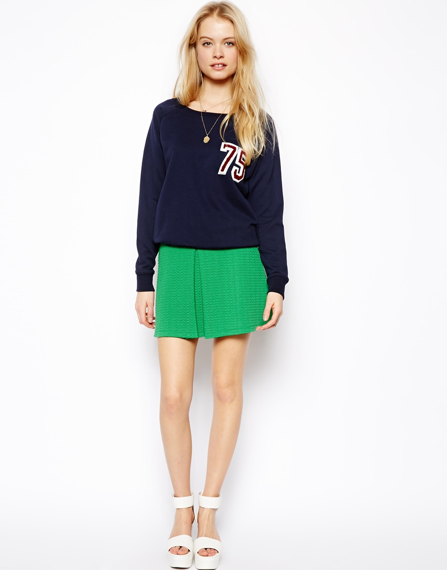 asos a line skirt