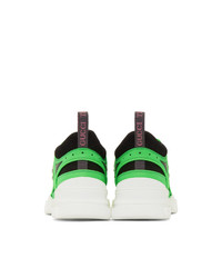Gucci Green Flashtrek Sneakers