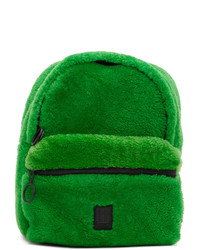 Off-White Green Mini Sherpa Backpack