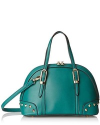MG Collection Irina Mini Studded Satchel Shoulder Bag
