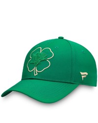 FANATICS Branded Kelly Green Pittsburgh Penguins St Patricks Day Snapback Hat