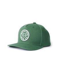 Brixton Crest Snapback Baseball Cap In Silver Pine At Nordstrom