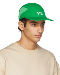 Y-3 Green Logo Running Cap