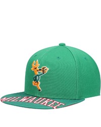 Mitchell & Ness Green Milwaukee Bucks Hardwood Classics Swingman Pop Snapback Hat At Nordstrom