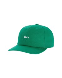 Obey Serge Six Panel Back Baseball Cap In Ivy At Nordstrom