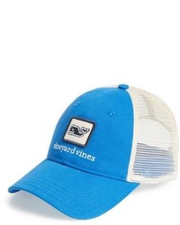 Vineyard Vines Whale Patch Trucker Hat Blue