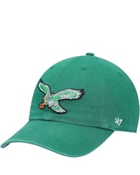 '47 X Zubaz Kelly Green Philadelphia Eagles Undervisor Clean Up Adjustable Hat At Nordstrom