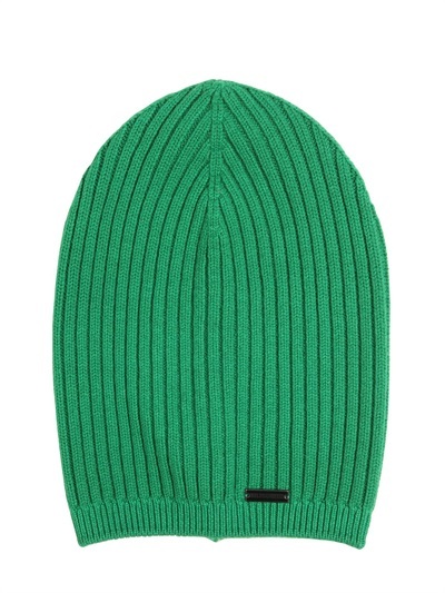 Dirk Bikkembergs Rib Knit Beanie Hat 123 LUISAVIAROMA Lookastic