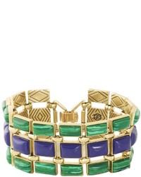 House Of Harlow 1960 Jewelry Azure Mosaic Bracelet