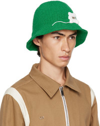 Kijun Green Baby Bear Bucket Hat