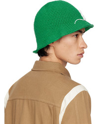Kijun Green Baby Bear Bucket Hat