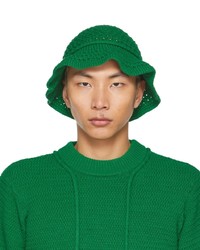 Craig Green Green Cotton Knot Hat