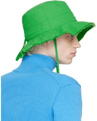 Jacquemus Green Le Bob Artichaut Bucket Hat
